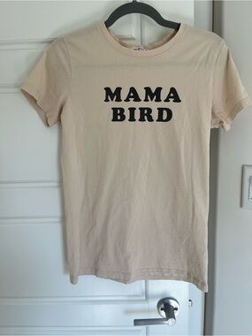 The Bee and the Fox mama bird t shirt